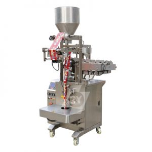 Machine à emballer les aliments soufflés / arachides / granules de graines / Machine d'emballage automatique multi-matériaux avec tasses volumétriques et chaîne de seau