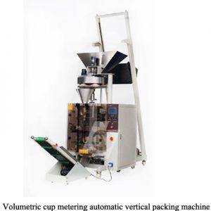 Automatische vertikale Verpackungsmaschine DC-4230B mit volumetrischer Tassenmessung