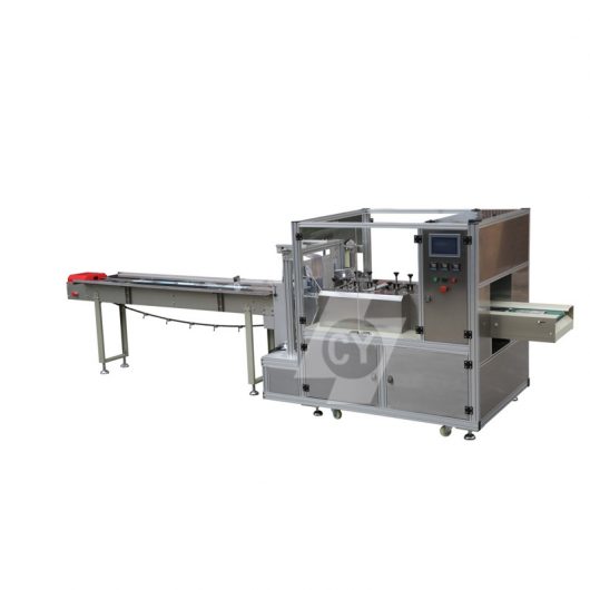 Horizontal four sides sealing form packing machine